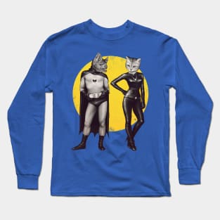 A Bat and a Cat Long Sleeve T-Shirt